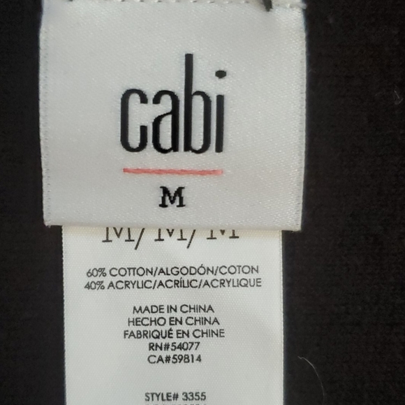 Cabi Black Sweater Jacket - Picture 4 of 4